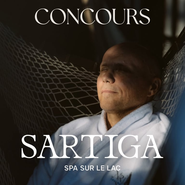 Concours Gagnez une expérience tout inclus pour 2 personnes chez Sartiga Spa!