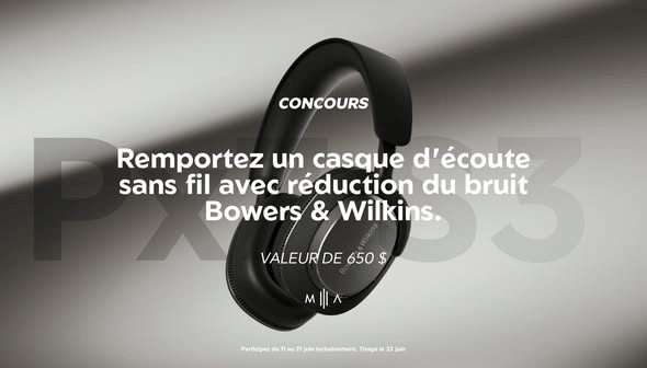 Concours Gagnez un casque Bowers & Wilkins Px7 S3!