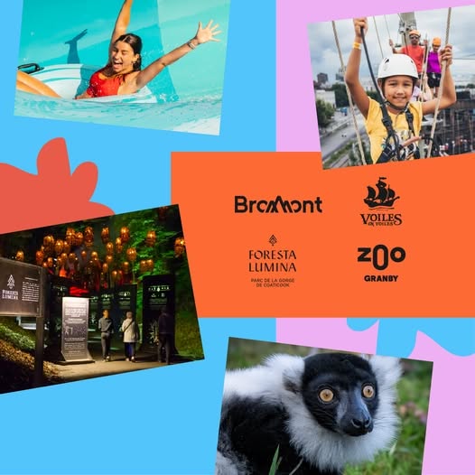 Concours Gagnez l'un des deux forfaits pour quatre personnes au zoo de Granby!