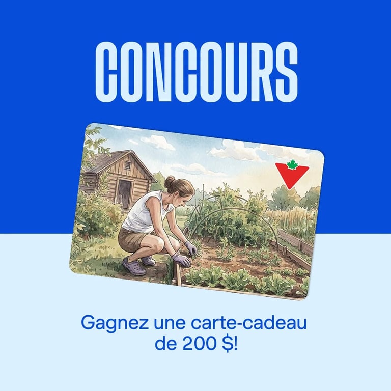 Concours Gagnez une carte-cadeau Canadian Tire de 200$!