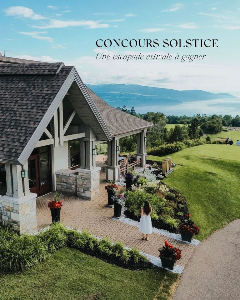 Concours Gagnez une escapade au Fairmont Le Manoir Richelieu!