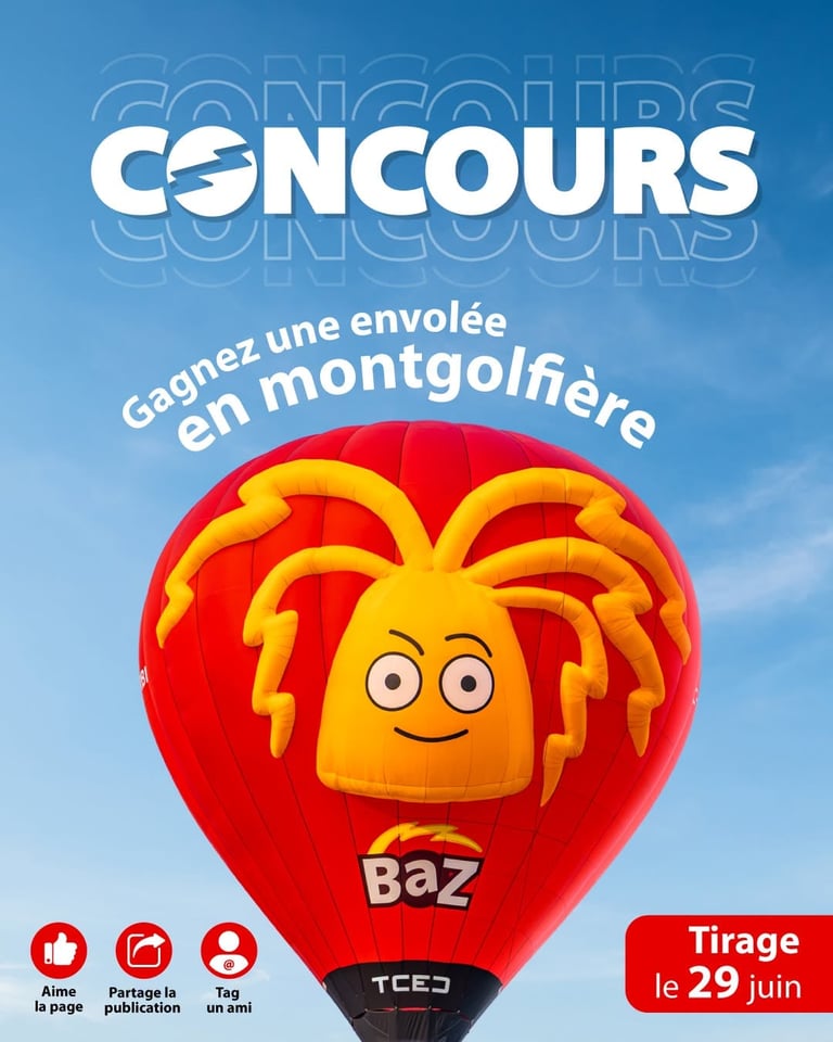 Concours Gagnez une envolée en montgolfière!