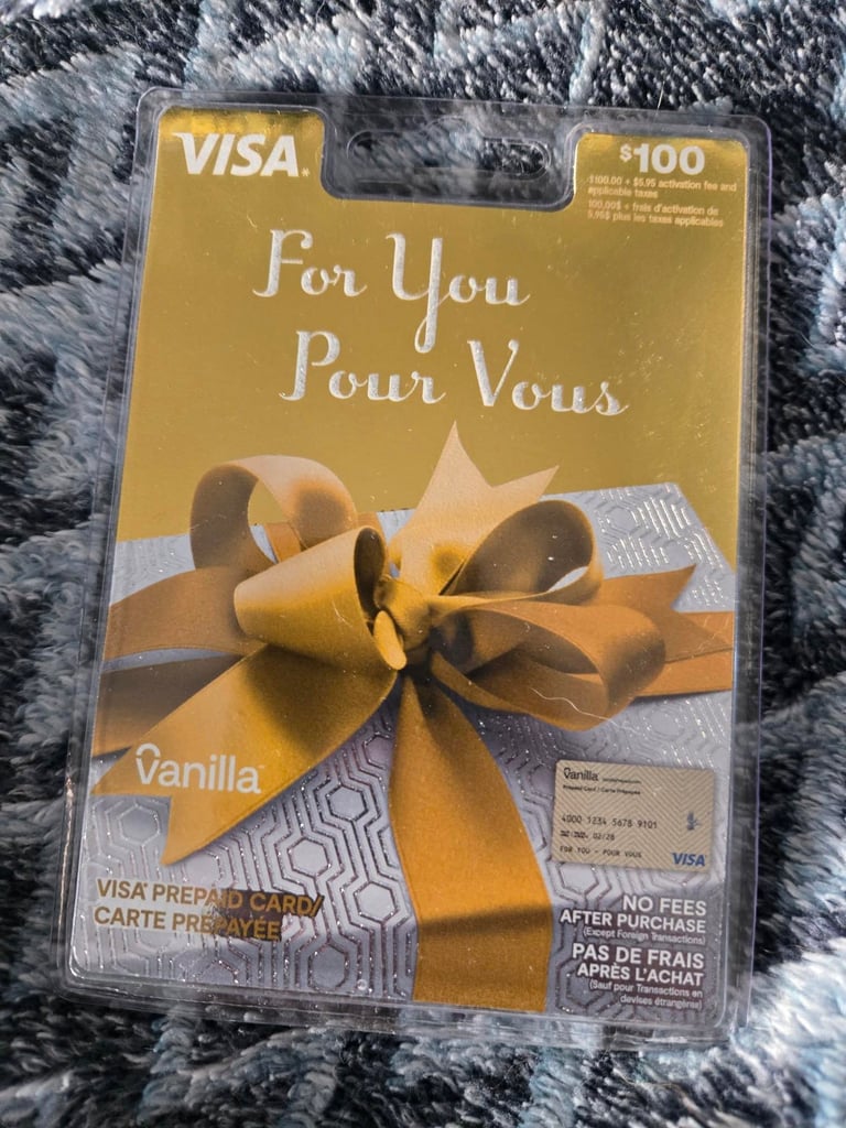 Concours Gagnez une carte-cadeau prépayée de 100$!