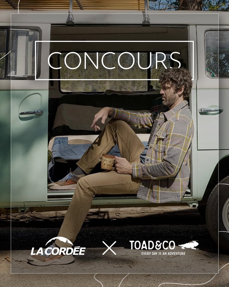 Concours Gagnez un bon d’achat Toad & Co de 150$!