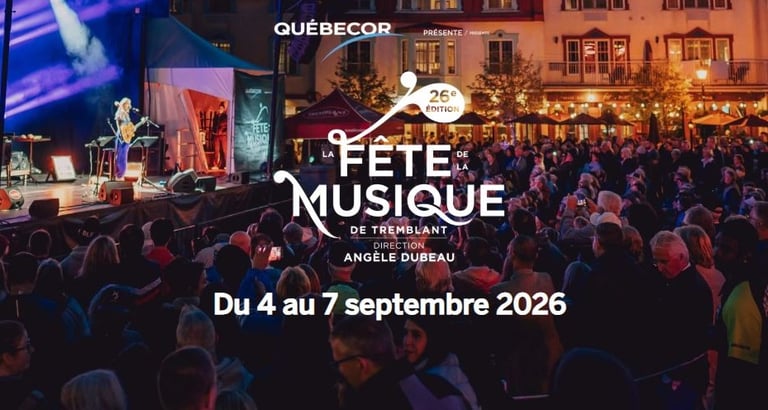 Concours Gagnez un séjour au Mont-Tremblant pour assister à la Fête de la musique de Tremblant!