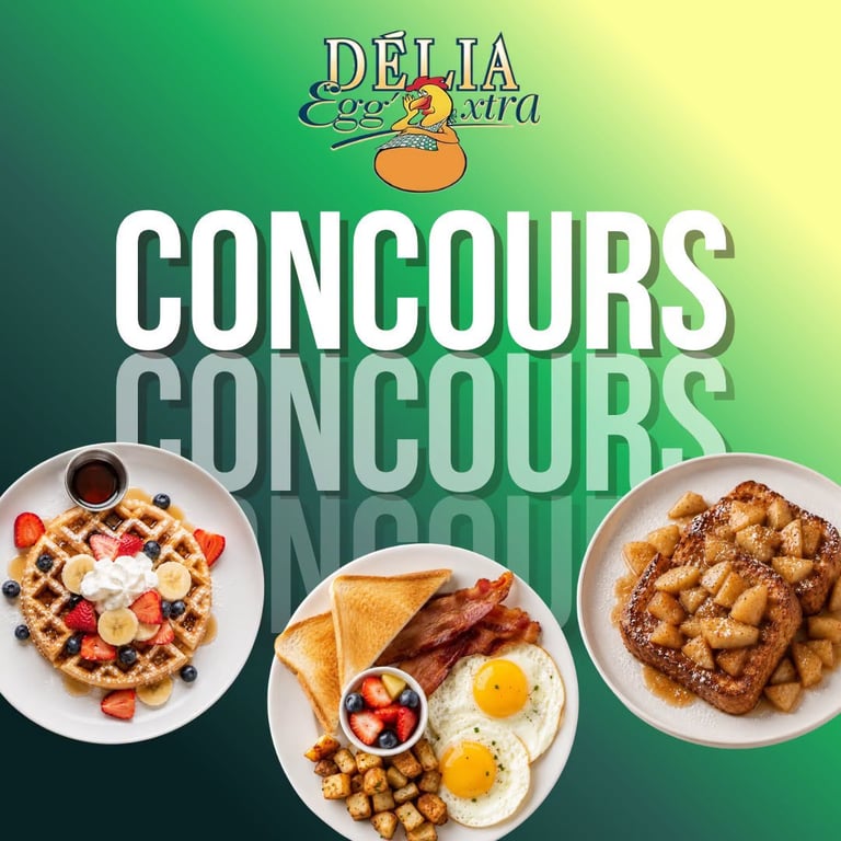 Concours Gagnez an de déjeuners gratuits!