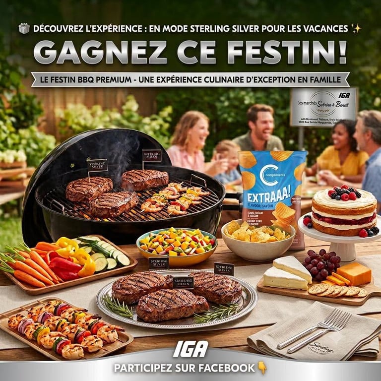 Concours Gagnez un festin Sterling Silver!