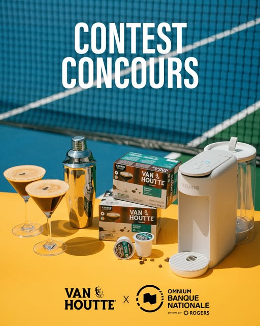 Concours Gagnez un Espresso Martini Van Houtte et une soirée à l'Omnium Banque Nationale présenté par Rogers!