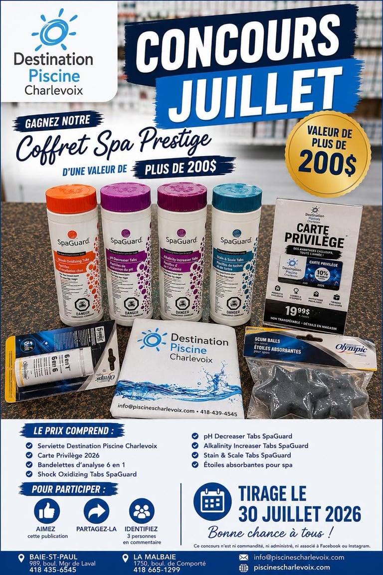 Concours Gagnez un coffret Spa Prestige!