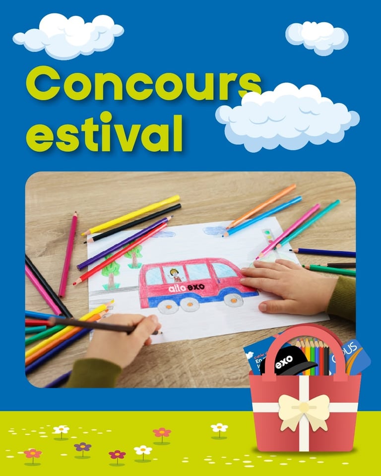 Concours Gagnez deux titres de transport 20 passages tous modes ABC et un sac surprise Exo!