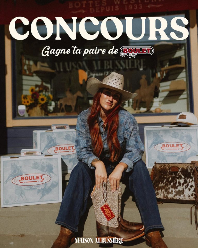 Concours Gagnez une paire de bottes Boulet de votre choix!