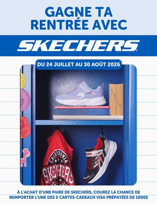 Concours Gagnez l'une des cinq cartes Visa prépayées de 1000$!