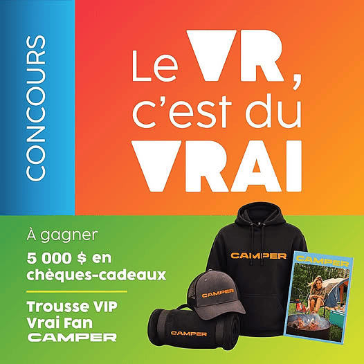 Concours Gagnez 5000$ en chèques-cadeaux échangeables chez l’un des membres participants ACVRQ!