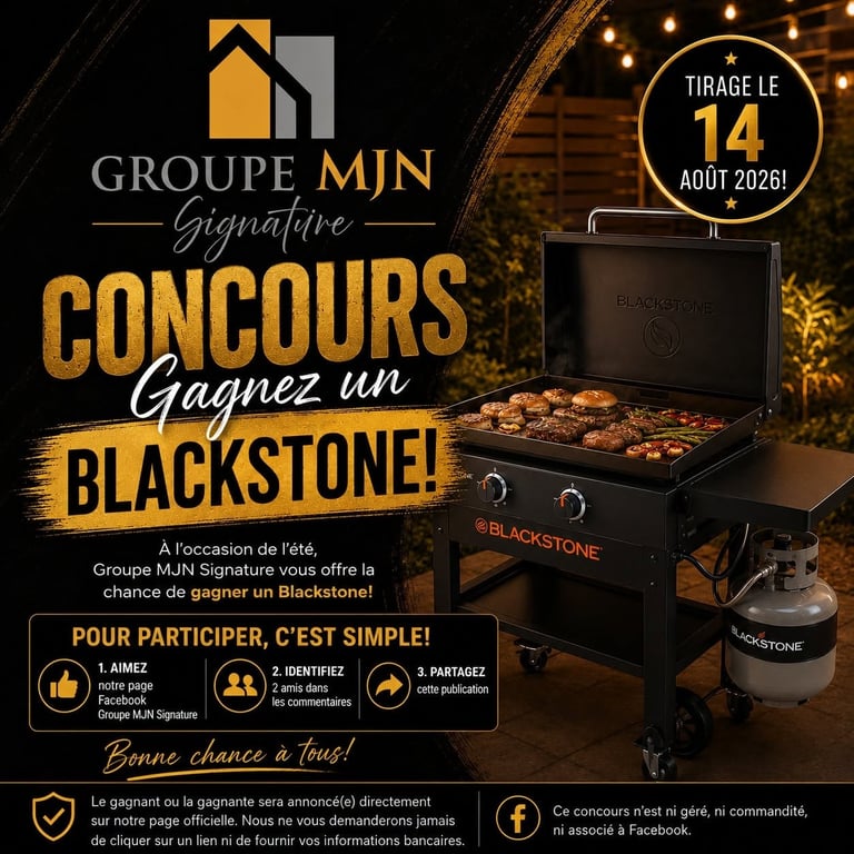 Concours Gagnez un Blackstone!