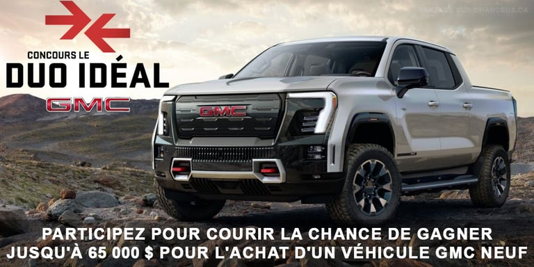 Concours Véhicule GMC à Gagner