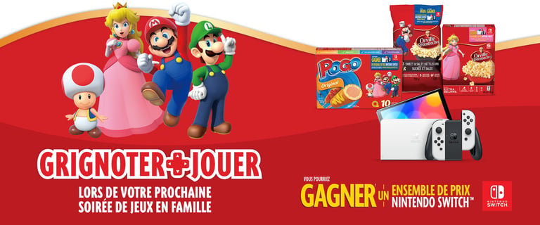 Concours Gagnez un ensemble de prix Nintendo Switch!