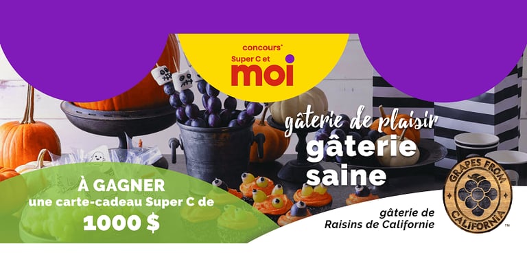 Concours Super C - Gagnez une carte-cadeau de 1000$!