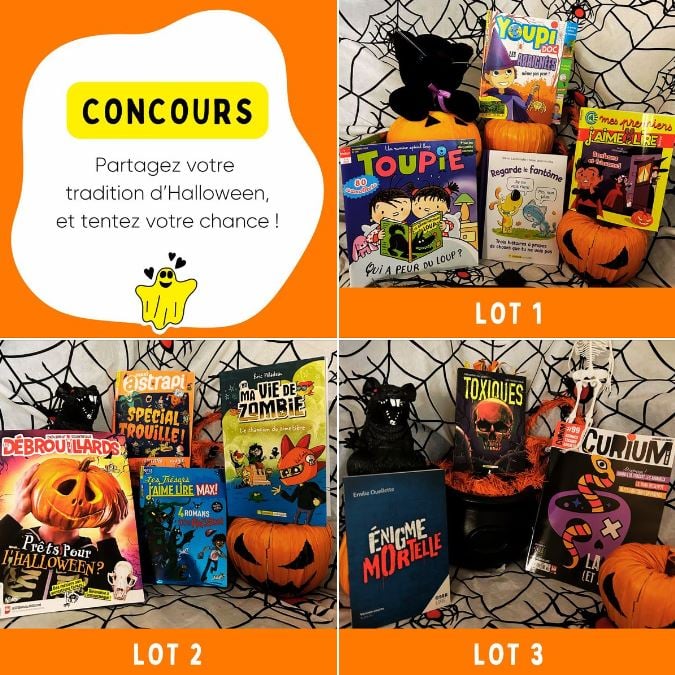 Concours Bayard Jeunesse Canada - Gagnez l'un des 3 superbes lots de livres et magazines!