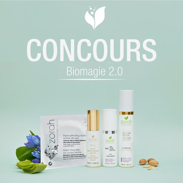 Concours Zorah biocosmétiques - Gagnez la routine BioMagie complète !