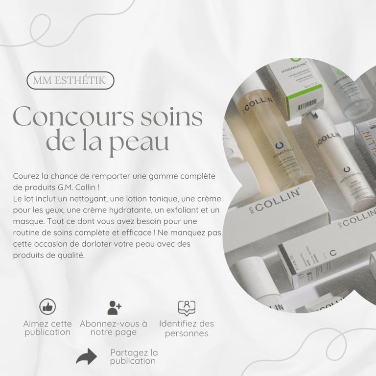 Concours Gamme complète de Produits G.M. Collin
