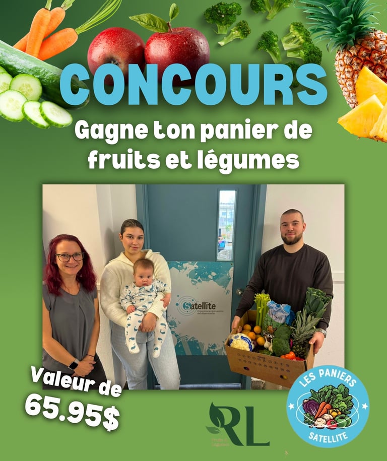 Concours Gagnez votre panier de fruits et légumes pour le temps des fêtes!