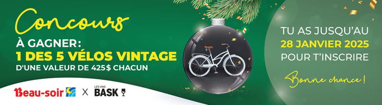 Concours Beau-Soir - Gagne ton vélo vintage!