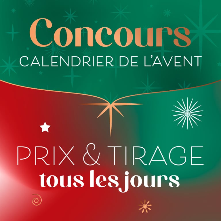 Concours Calendrier de l'Avent - Les Hôtels JARO