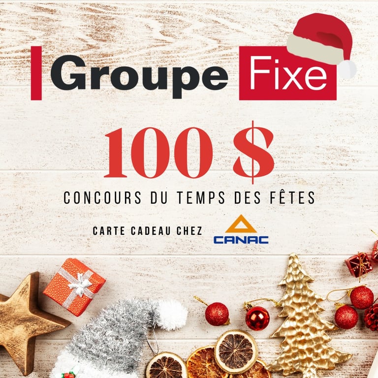 Concours Gagnez une des 2 cartes-cadeaux de 100$ chez CANAC!
