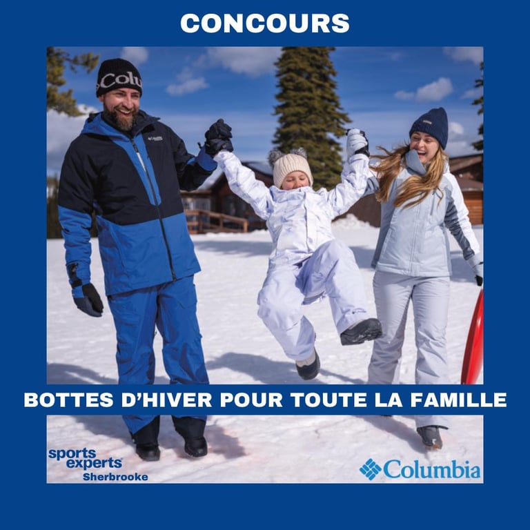 Concours Gagnez vos bottes d’hiver pour toute la famille (2 adultes et 2 enfants) !