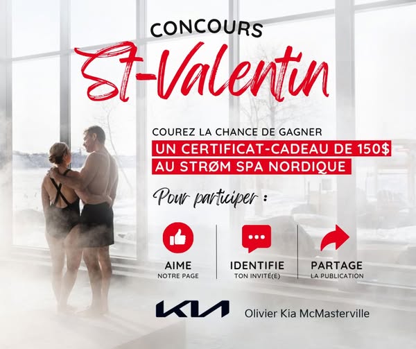 Concours Gagnez un certificat-cadeau de 150$ au Strøm spa nordique!