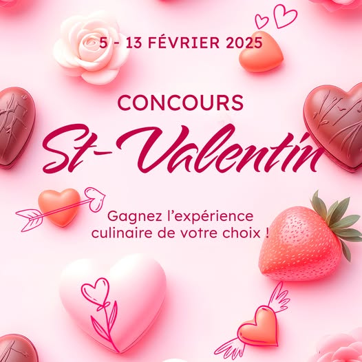 Concours Saint-Valentin Boutique Grenier!