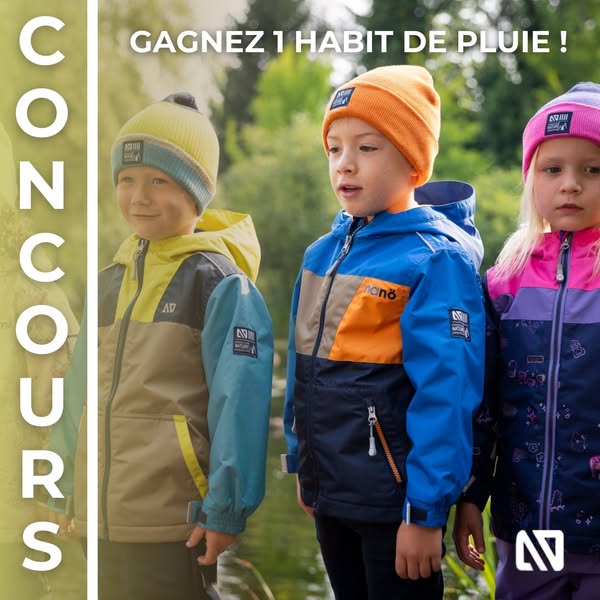 Concours Nanö / Nöruk - Gagnez un habit de pluie!