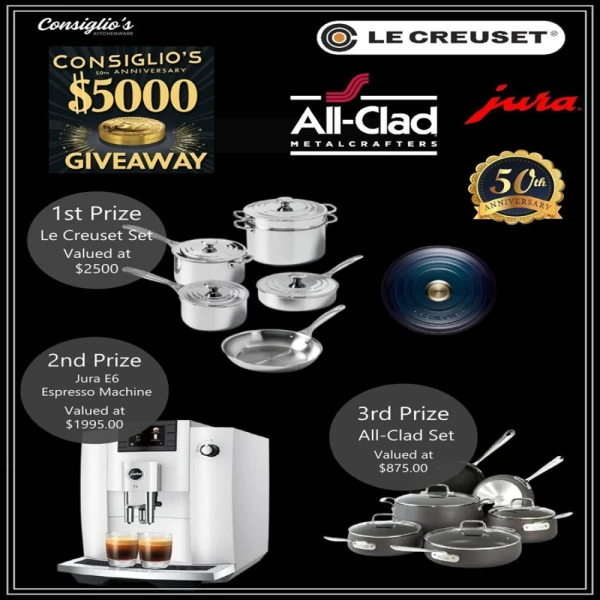 Concours 50e anniversaire de Consiglio!