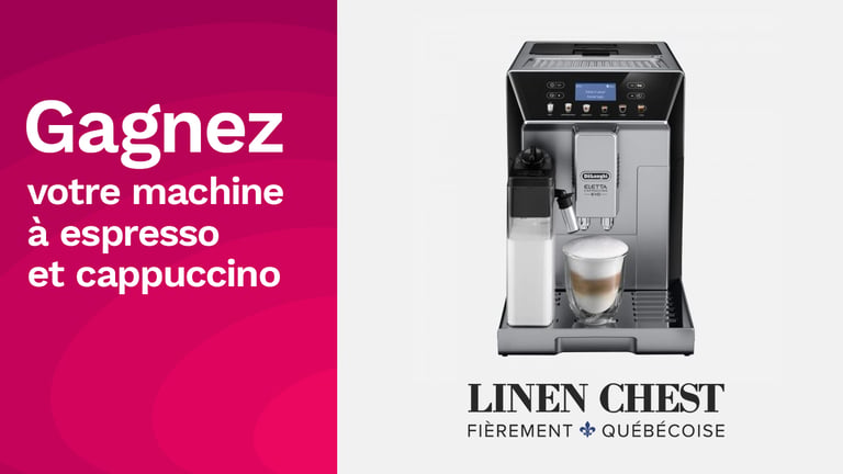 Concours Rythme FM 105,7 - Gagnez une machine à café d'une valeur de 2500$!