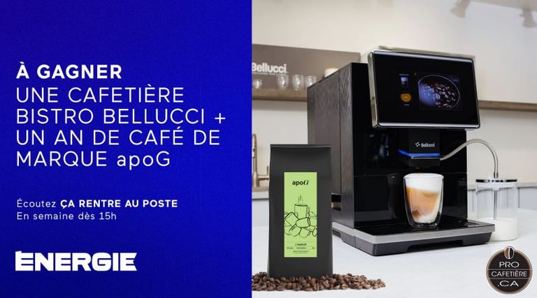 Concours Energie 94,3 - Faites le plein d’énergie grâce à Procafetière.ca !