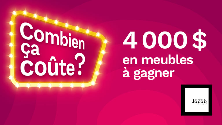 Concours Rythme FM 100,1 - 4000$ en meubles à gagner !