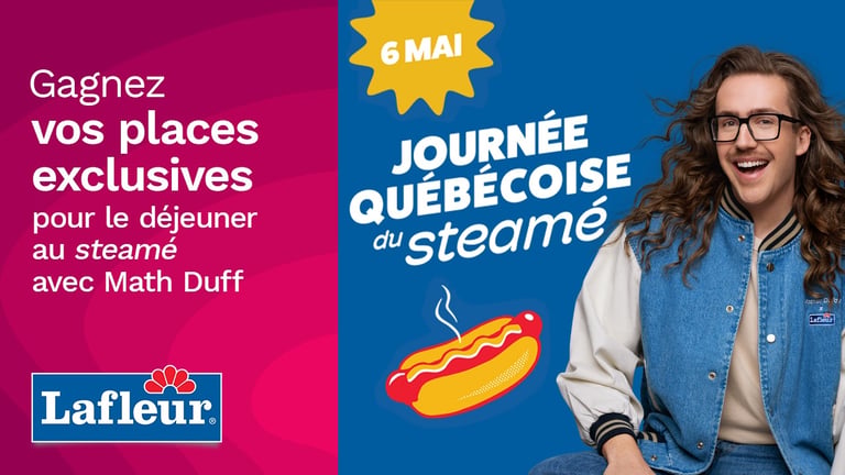 Concours Rythme FM 105,7 - Gagnez vos places pour le déjeuner du 6 mai avec Lafleur !