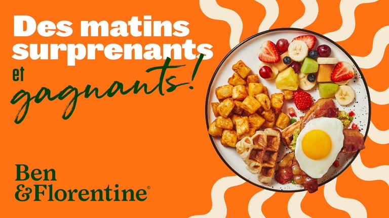 Concours Rythme FM 105,7 - Gagnez une carte-cadeau Ben & Florentine!