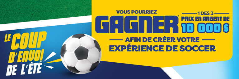 Concours Gagne un des trois prix en argent de 10 000$ !