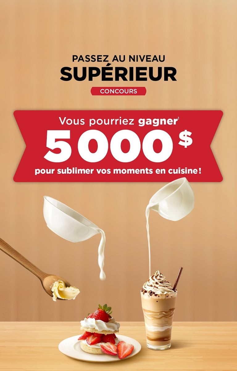 Concours Lactancia - Gagnez 5000$ pour sublimer vos moments en cuisine!