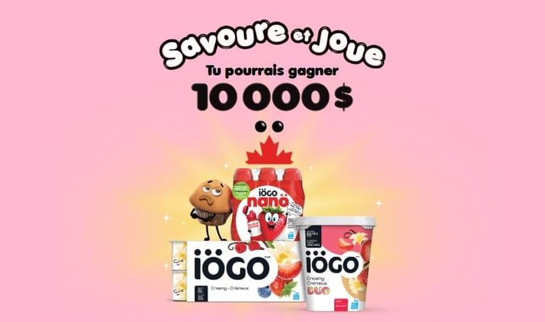 Concours iÖGO - Tu pourrais gagner 10 000$!