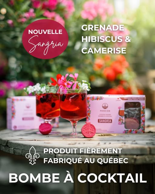 Concours Poseidn -  50$ de Bombes à Sangria à gagner!