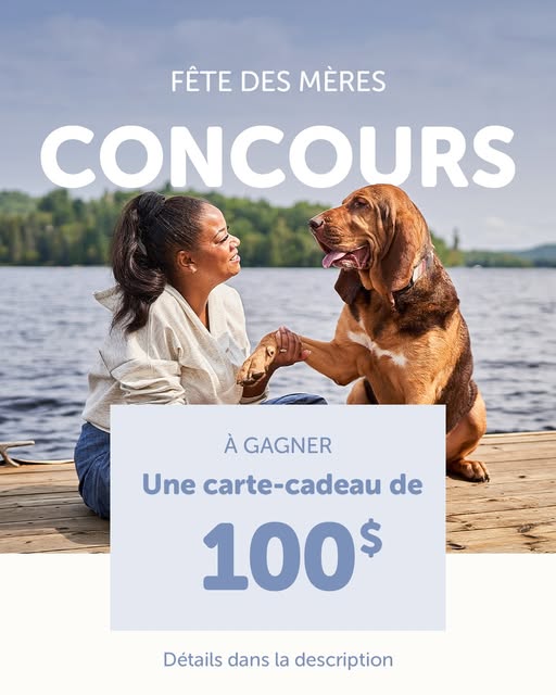 Concours Mondou - Carte-cadeau de 100$ à gagner!