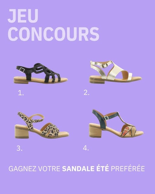 Concours Delcambe Chaussures - Gagnez votre paire de sandale préférée!
