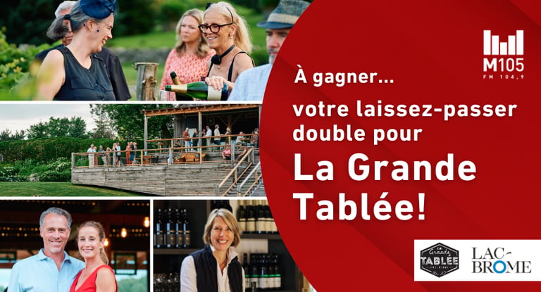 Concours Gagnez votre accès à La Grande Tablée!