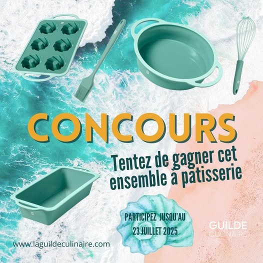 Concours La Guilde Culinaire - Gagnez un super ensemble à pâtisserie !
