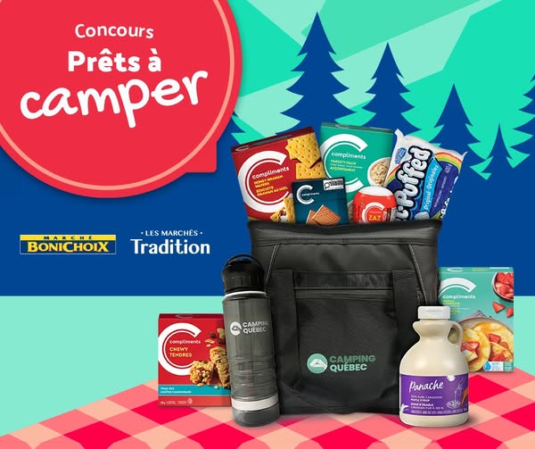 Concours Camping Québec - Prêts à camper!