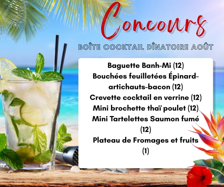 Concours Gagne ton party d’été avec Chic Chef !