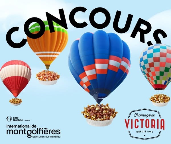 Concours poutine + montgolfières !