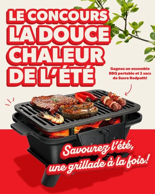 Concours Sucre Redpath - La douce chaleur de l'été!